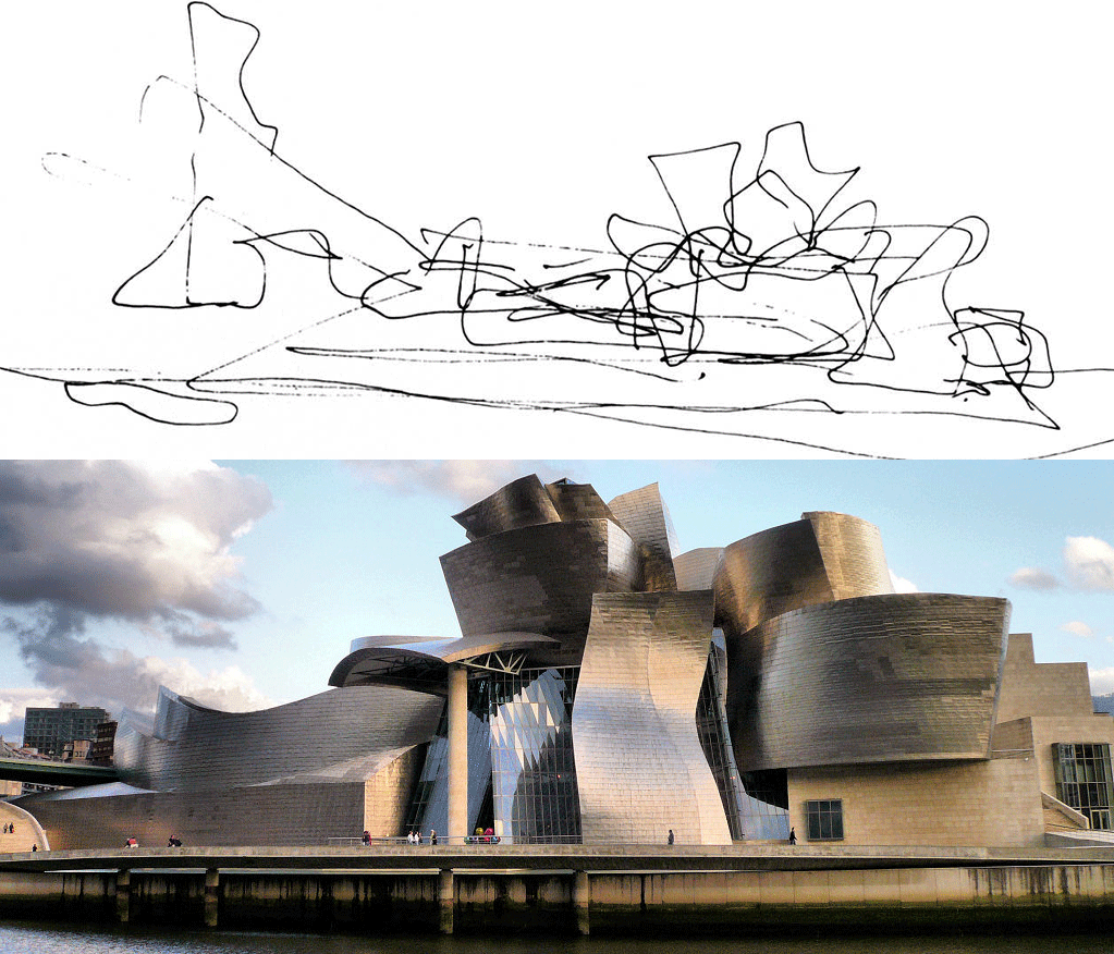 frank gehry drawings